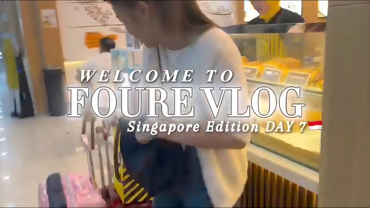 From Malaysia to Singapore (Day 7) | A Travel Film with Foure