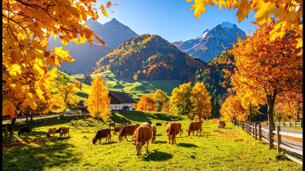 🍂 Switzerland in Autumn – The Most Beautiful Season of the Alps
