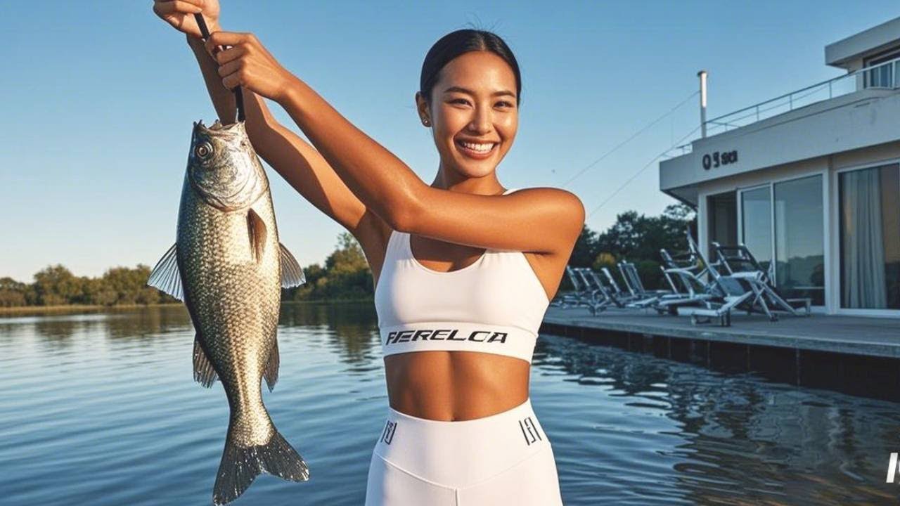 美女山上釣魚總被切線，在菜市場借雞肝來釣魚，最後直接釣上來了個魚“祖宗”【娜小娜愛釣魚】#釣魚 #fishing #drama #funny