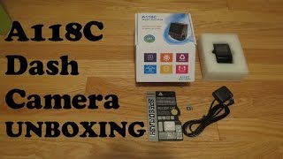 A118C Dash Camera with GPS - Unboxing screenshot 2