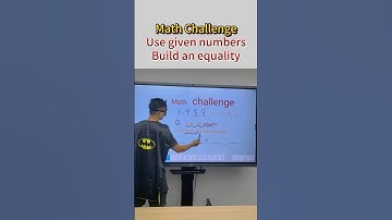 Can you build an equation with the given numbers and signs?#maths #math #challenge #mathchallenge