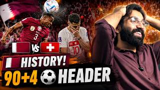 Qatar Steal HISTORIC Point vs Switzerland in 90+4 😱🇶🇦 | FIFA World Cup 2026 Reaction