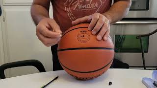 Replacing Air Valve in Ball Basketball Football Soccer Volleyball