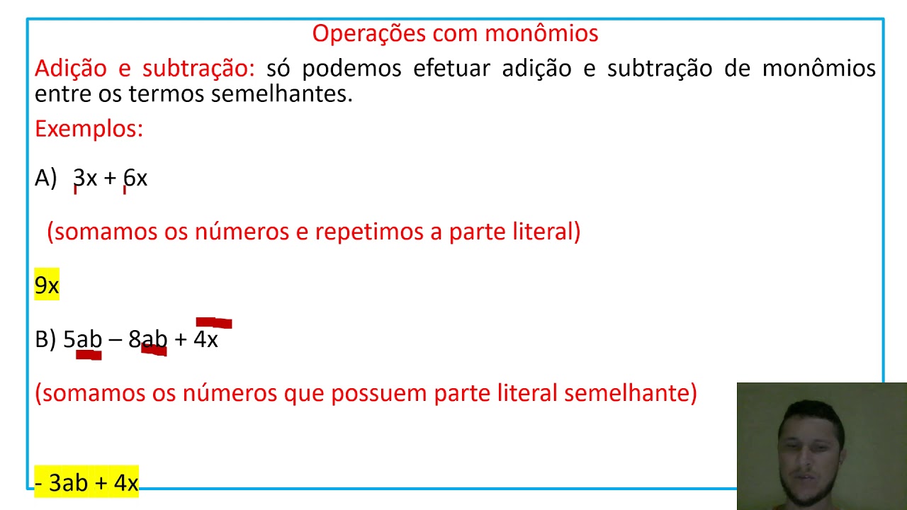 Qual é O Monomio Que Devemos Adicionar A 5x