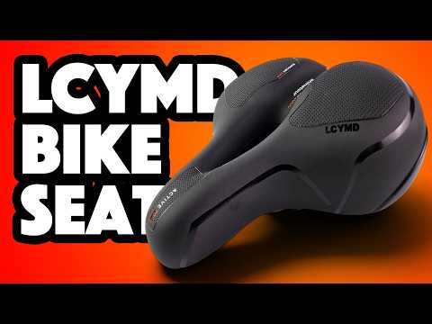 Wide and Comfortable Bike Seat with Ventilation and Cushioning by LCYMD: Review — video thumbnail
