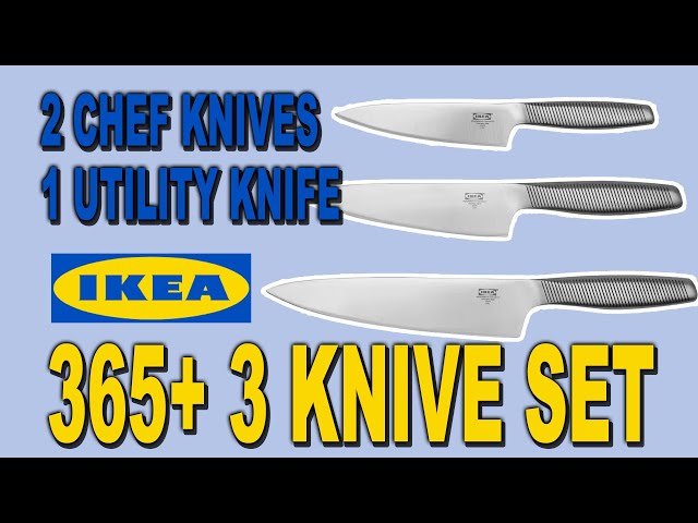 IKEA 365+ 5-piece knife set, stainless steel - IKEA