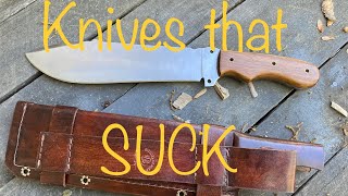 Don’t Buy Pakistan Bowie’s. eBay Knives That Suck.