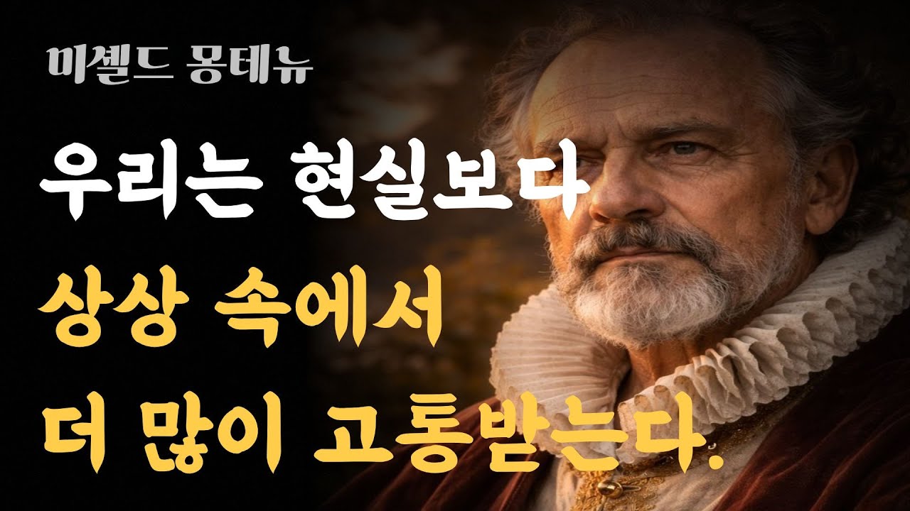 우리는 현실보다 상상 속에서 더 많이 고통받는다. [미셸드 몽테뉴]