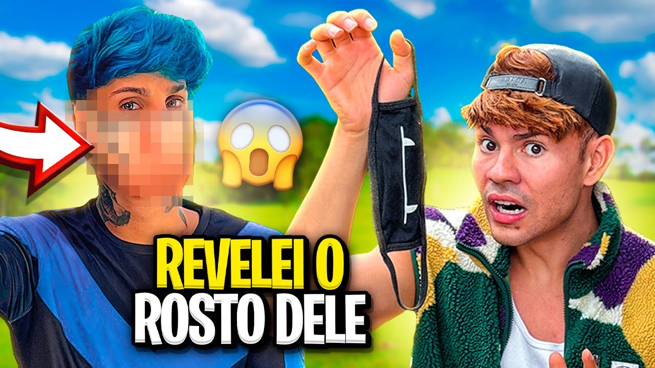 REVELEI O ROSTO DO MATHEUS KRIWAT DE VERDADE! *Ele tem uma cicatriz