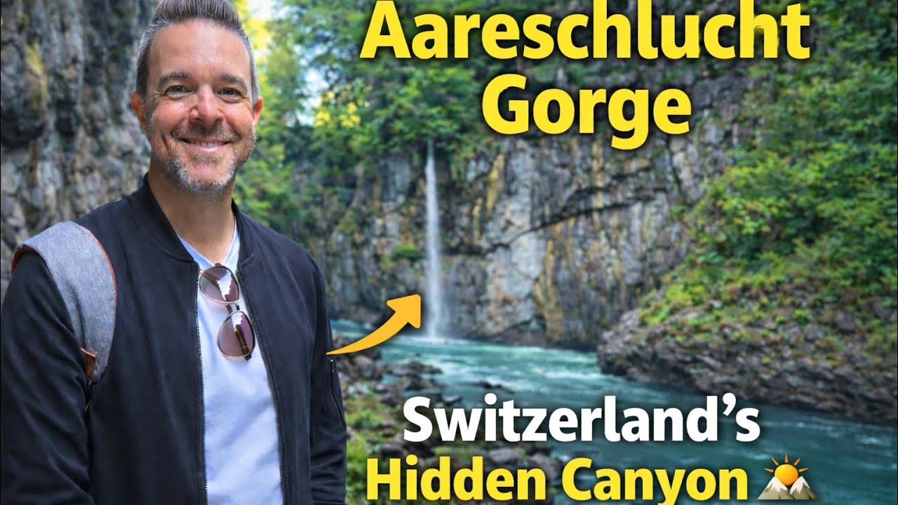Aareschlucht Gorge Switzerland | Scenic Walk & Hiking Adventure ✅
