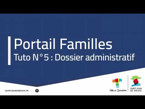 Portail Familles - Remplir son dossier administratif