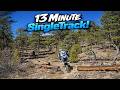 Amazing Single Track Fun! 13 Minutes of BLUE SKY Dirt Bike Riding on Trails in the Mountains