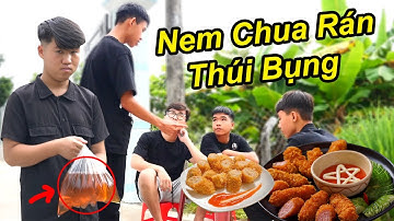 Anh Thám Tử À Lôi Bóc Phốt Đồ Ăn Vặt: Nem Chua Rán Cổng Trường Sử Dụng Dầu Ăn Chứa Chất Độc | TQ97