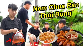 Anh Thám Tử À Lôi Bóc Phốt Đồ Ăn Vặt: Nem Chua Rán Cổng Trường Sử Dụng Dầu Ăn Chứa Chất Độc | TQ97