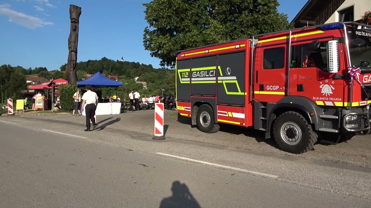 PREVZEM GASILSKEGA VOZILA GCGP   1 PGD ŽEJE SVETA TROJICA, 25 6 2022