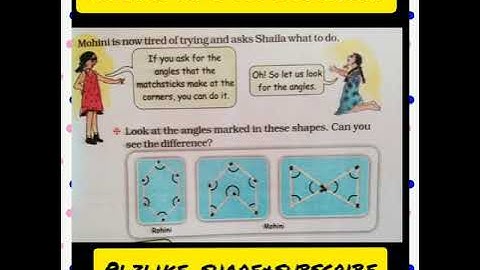 #NCERT CLASS 5 MATH MAGIC CHAPTER 2 SHAPES AND ANGLES PAGE 16,17 KNOW ABOUT SHAPES AND ANGLES