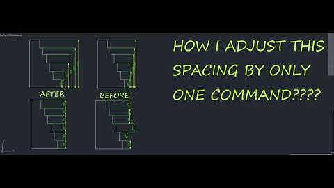 How to Adjust spacing in dimension in AutoCAD || Dimension Adjust in AutoCAD || Fix dimension space