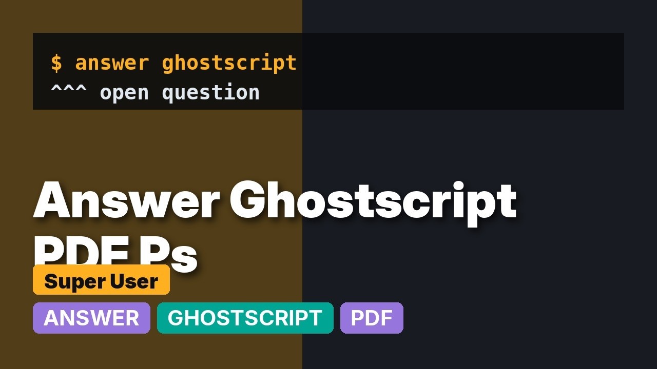 GhostScript noob help - Breaking a multipage PDF file into many single ...