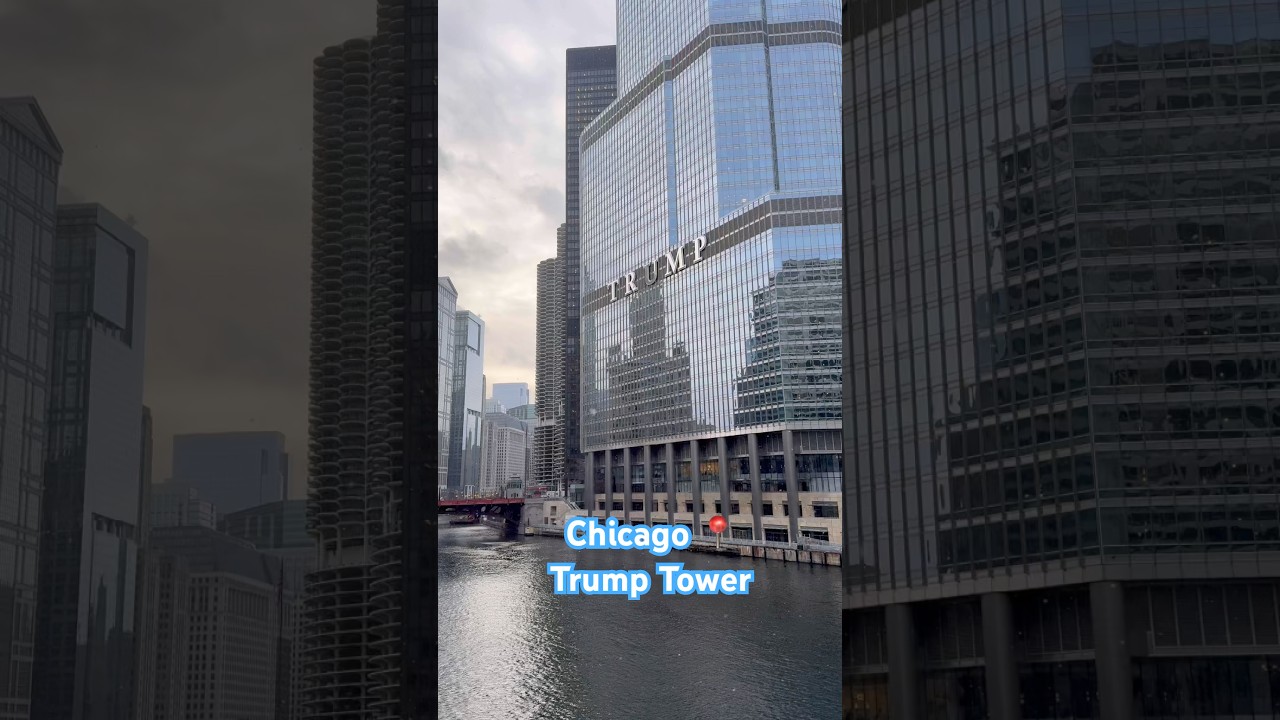 Trump Tower Chicago looking majestic today ✨ 