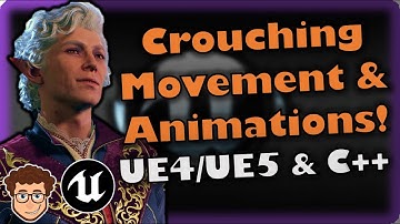 Full Crouching Movement System! | How To Make YOUR OWN Action RPG | UE4/UE5 & C++ Tutorial, Part 48