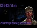 Freddy Freakbear freaked me till 6am | Five Nights At Freddy's Night 1-6 (Reupload)