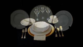 Mikasa Cameo Gold China MK302 48 Piece Set