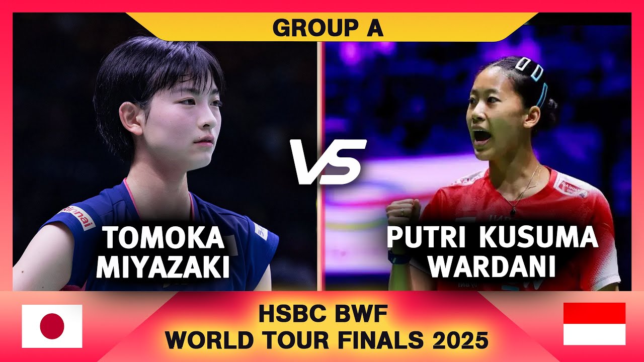 Putri Kusuma WARDANI Vs Tomoka MIYAZAKI | HSBC BWF World Tour Finals 2025