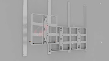 Retop Latest Outdoor LED Display——TES Ⅱ PRO Front Installation Video（3D）