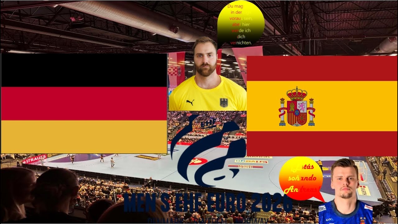 Hvem skulle vinde Gruppe A? EM 2026 Håndbold Tyskland vs Spanien