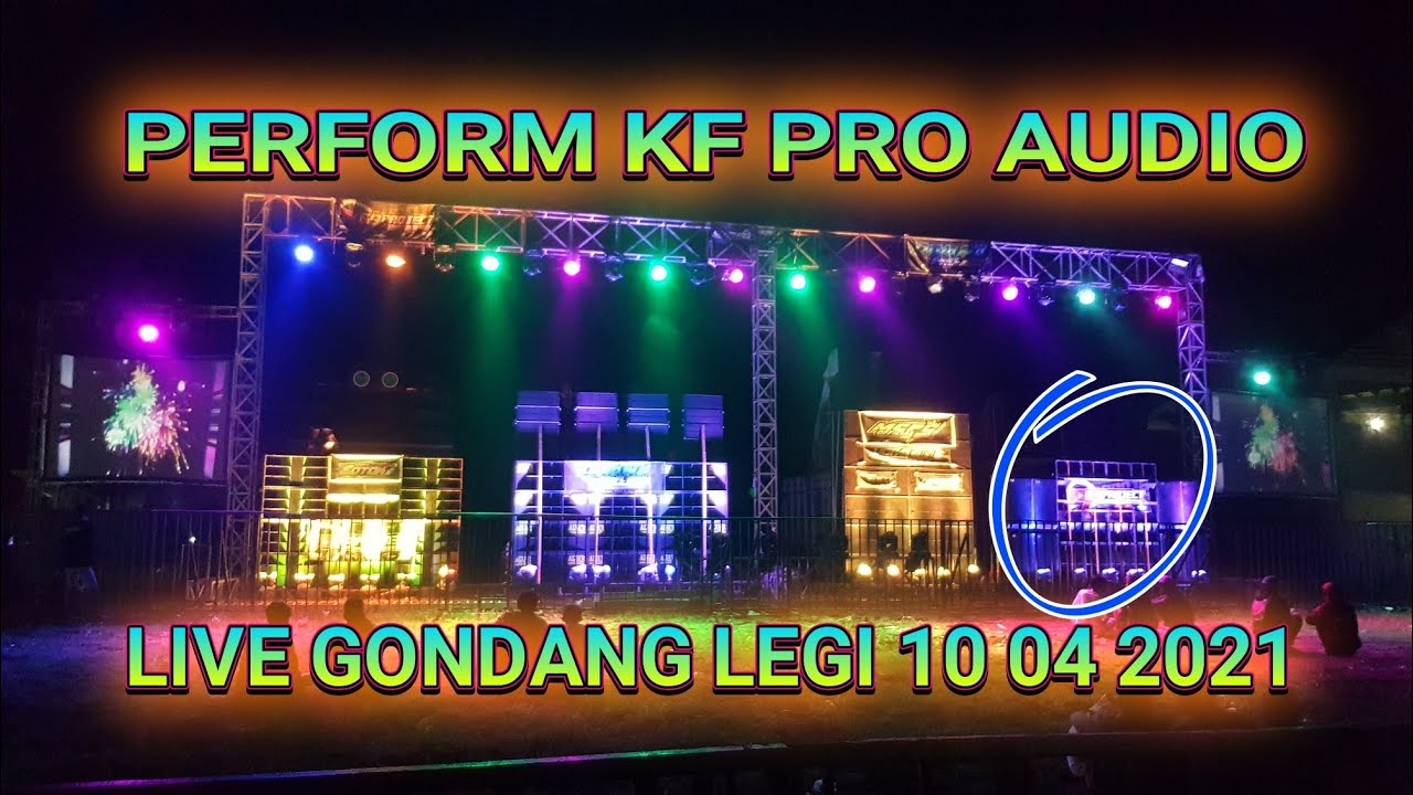 Perform KF Pro Audio acara cek sound bersama di gondang legi