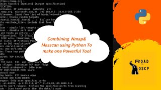 How to Automate Nmap and masscan to build a powerful network reporting tool  using python