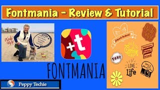 Fontmania: Add Text on Photos, Artwork, Stickers Free screenshot 1