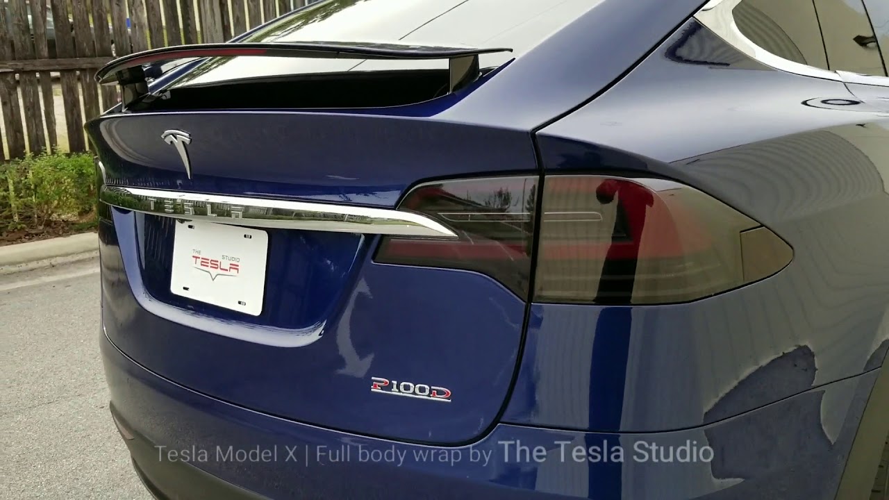 Tesla Model X | Full body Stek Dynoshield wrap by The Tesla Studio Tampa Sarasota