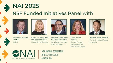 NAI 2025 | NSF Funded initiatives panel