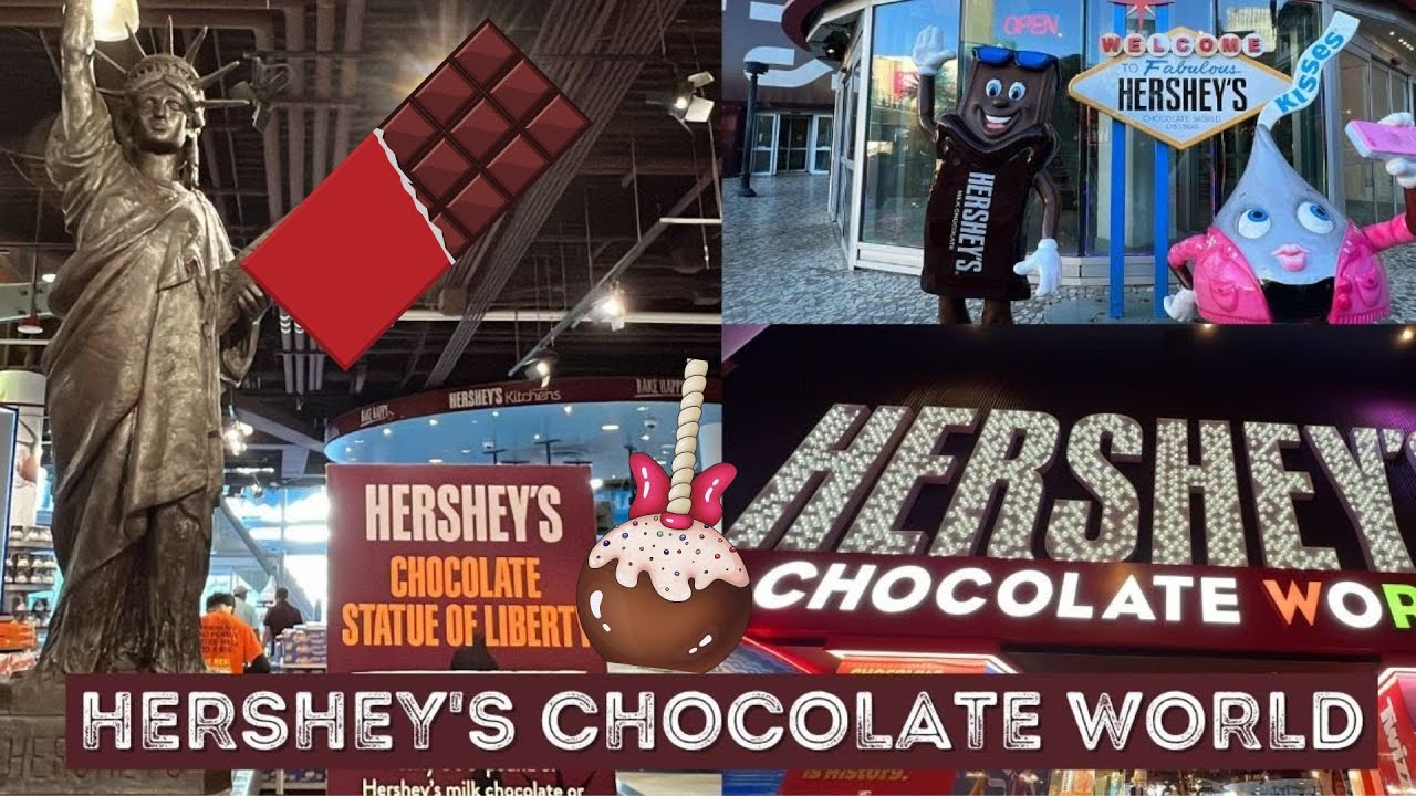 FULL TOUR Hershey’s Chocolate World Attraction Las Vegas Store The