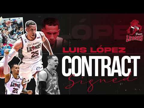 Luis López Highlights - Leones de Ponce 2023