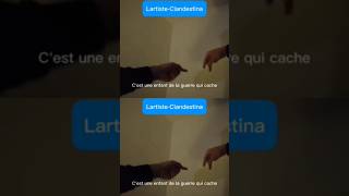 Lartiste-Clandestina en langage des mains théâtrale #lartiste #lartisteclandestina #pourtoi #fyp