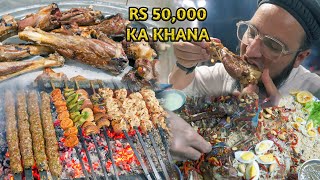 MOST EXPENSIVE FOOD OF PAKISTAN | 50,000 KA FOOD FOR 6 PEOPLE| BEST FOOD OF MULTAN | HN FOODS screenshot 5