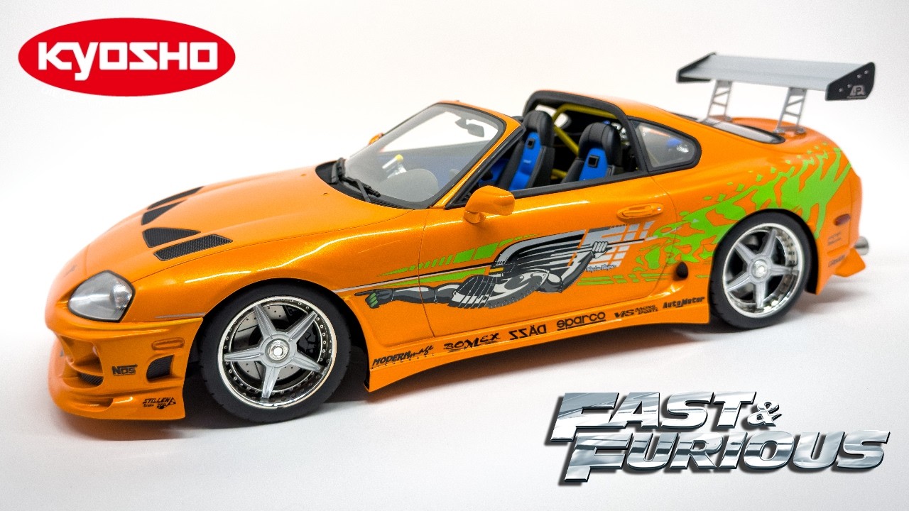 INSANE* Kyosho 1:18 Fast & Furious Toyota Supra Unboxing - YouTube