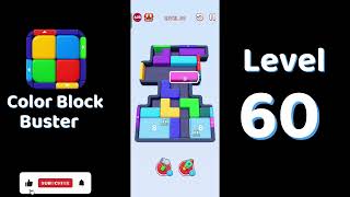 Color Block Buster Level 60 Walkthrough 🎨🧩 | Go Answer