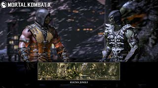 Mortal Kombat XL - Scorpion vs Reptile - High Level Gameplay