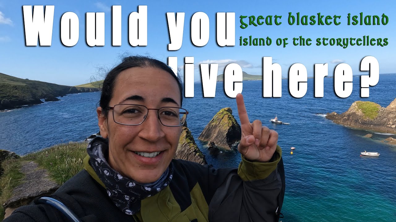 Would you live here? Great Blasket Island - storyteller Island & largest seal colony Europe (EP 37)