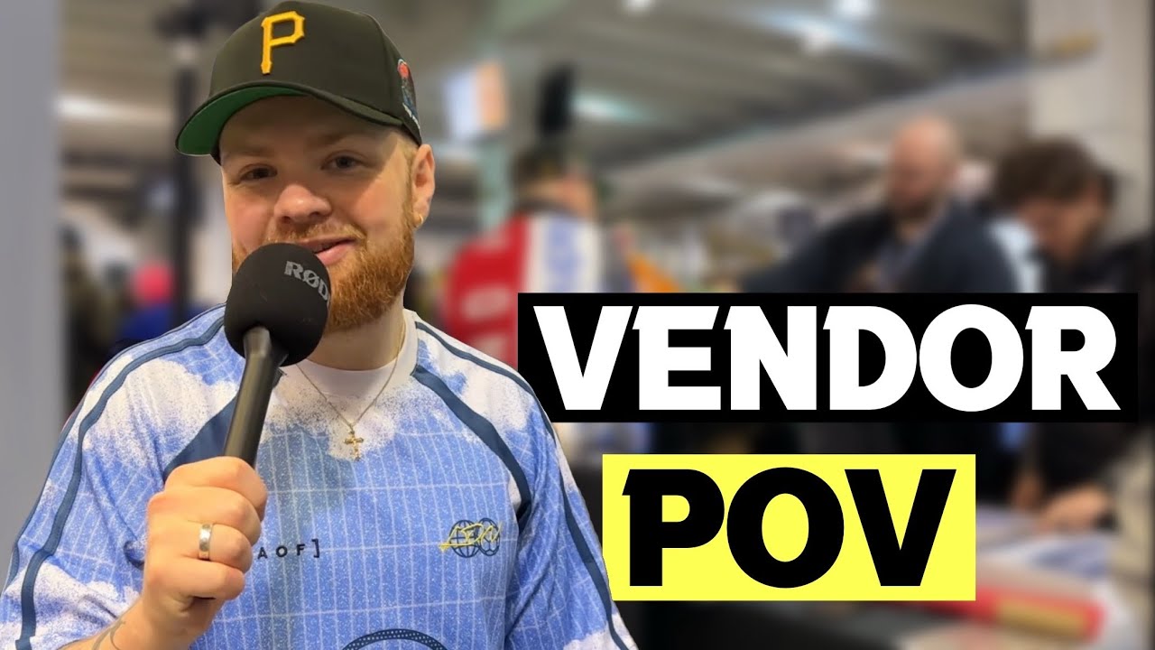 SELLING SPORTS CARDS AT EUROPE’S BIGGEST SHOW | LONDON CARD SHOW VLOG DAY 1