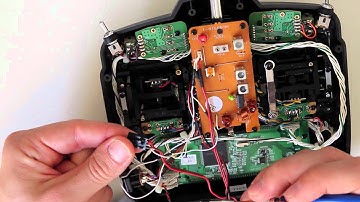 FrSky V8HT 2.4Ghz DIY Module Installation and Binding