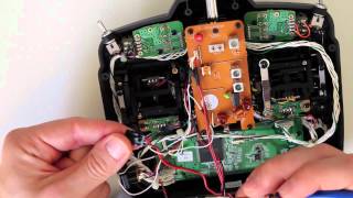 FrSky V8HT 2.4Ghz DIY Module Installation and Binding