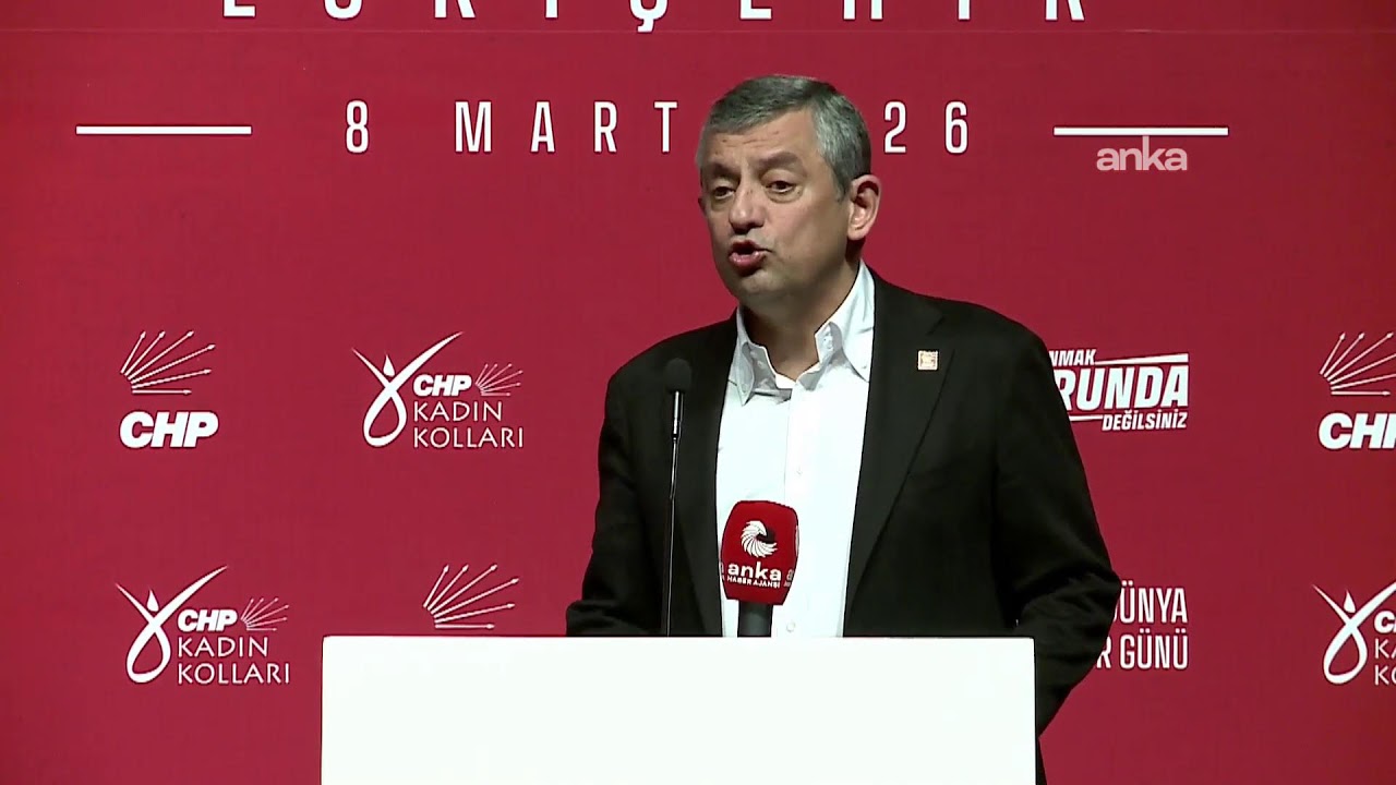 CHP Genel Başkanı Özgür Özel, 8 Mart Kadınlar Günü paneline katıldı / Eskişehir #Canlı