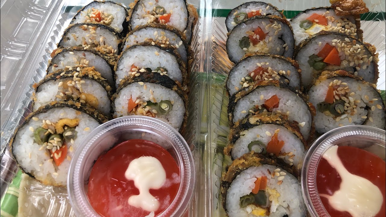 Món mới của nhà hà mới ra lò.                       Cơm cuộn chiên (ĐHNL)