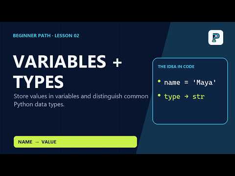 Python Variables and Data Types Explained | Lesson 02