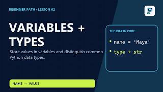 Python Variables and Data Types Explained | Lesson 02