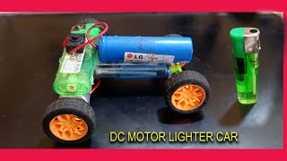 Dc Motor Lighter Car @My Real Hobbies